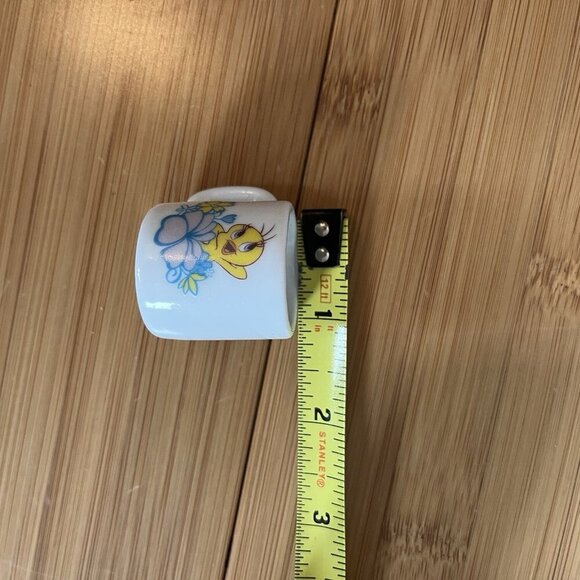 LOONEY TUNES MINI CERAMIC GLOSS MUG ‘Tweety Bird’ Warner Bros - Vintage - Picture 6 of 7